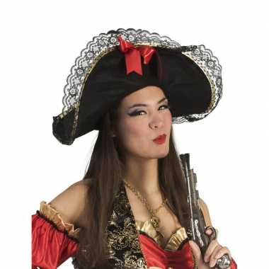 Dames piratenhoed strik