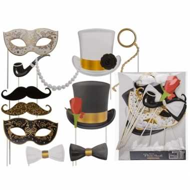 Foto prop set glamour party stuks