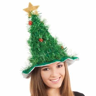 Kerstboom hoed volwassenen