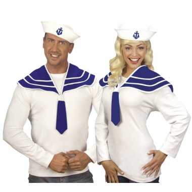 Matroos verkleed set marine blauw