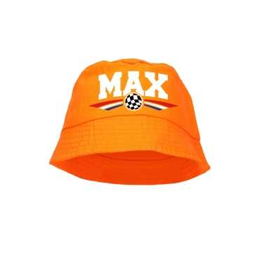 Oranje max coureur supporter race fan vissershoedje