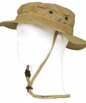 Bush ranger hoed beige volwassenen