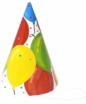 Feesthoedjes ballonnen karton stuks