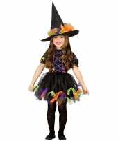Halloween zwart heksen kostuum meisjes