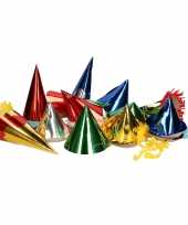 Pakket stuks papieren feesthoedje kids 10295373